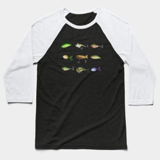 Fishing Lures Baseball T-Shirt